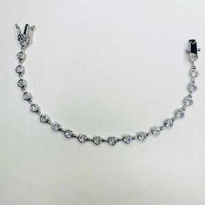 18K WG /Sterling Silver